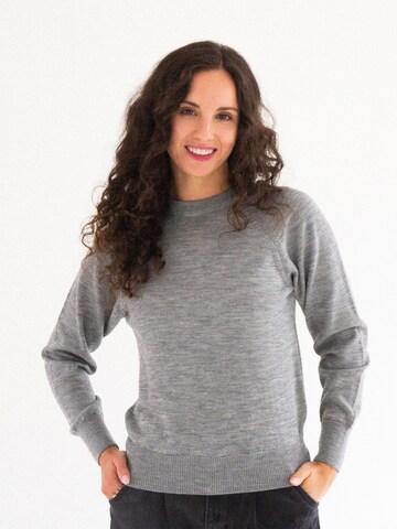 KOPYTO Sweater 'TANUKI' in Grey: front