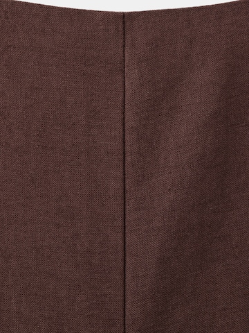 MANGO Bő szár Nadrág 'LINOVIS' - barna