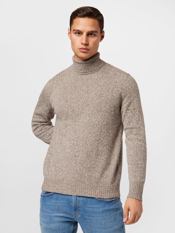 UNITED COLORS OF BENETTON Regular fit Sweater in Beige: front