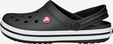 Clogs di Crocs in nero: frontale