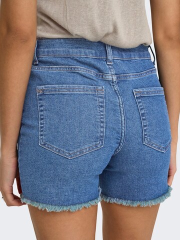 ONLY Slimfit Shorts in Blau