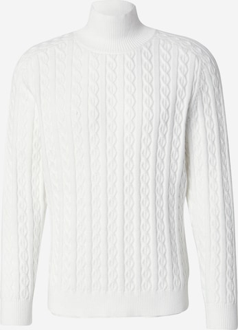 balts DRYKORN Džemperis 'EDDARD 10': no priekšpuses