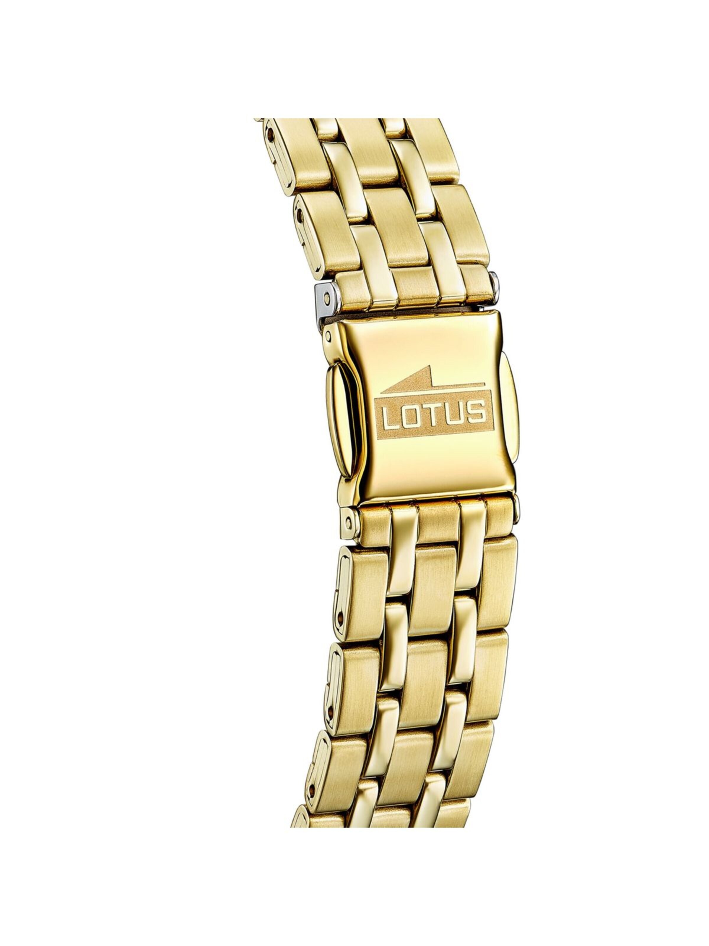Montre à affichage analogique 'Lotus - Watch Square Series - Quartz watch movement - Watch case width: 32.3 mm' Lotus en or