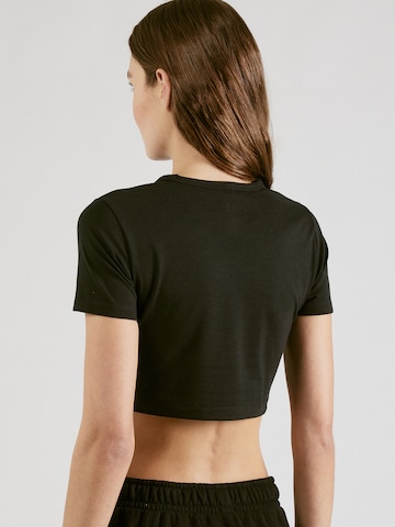 CONVERSE - Camiseta 'SPRING BLOOMS' en negro