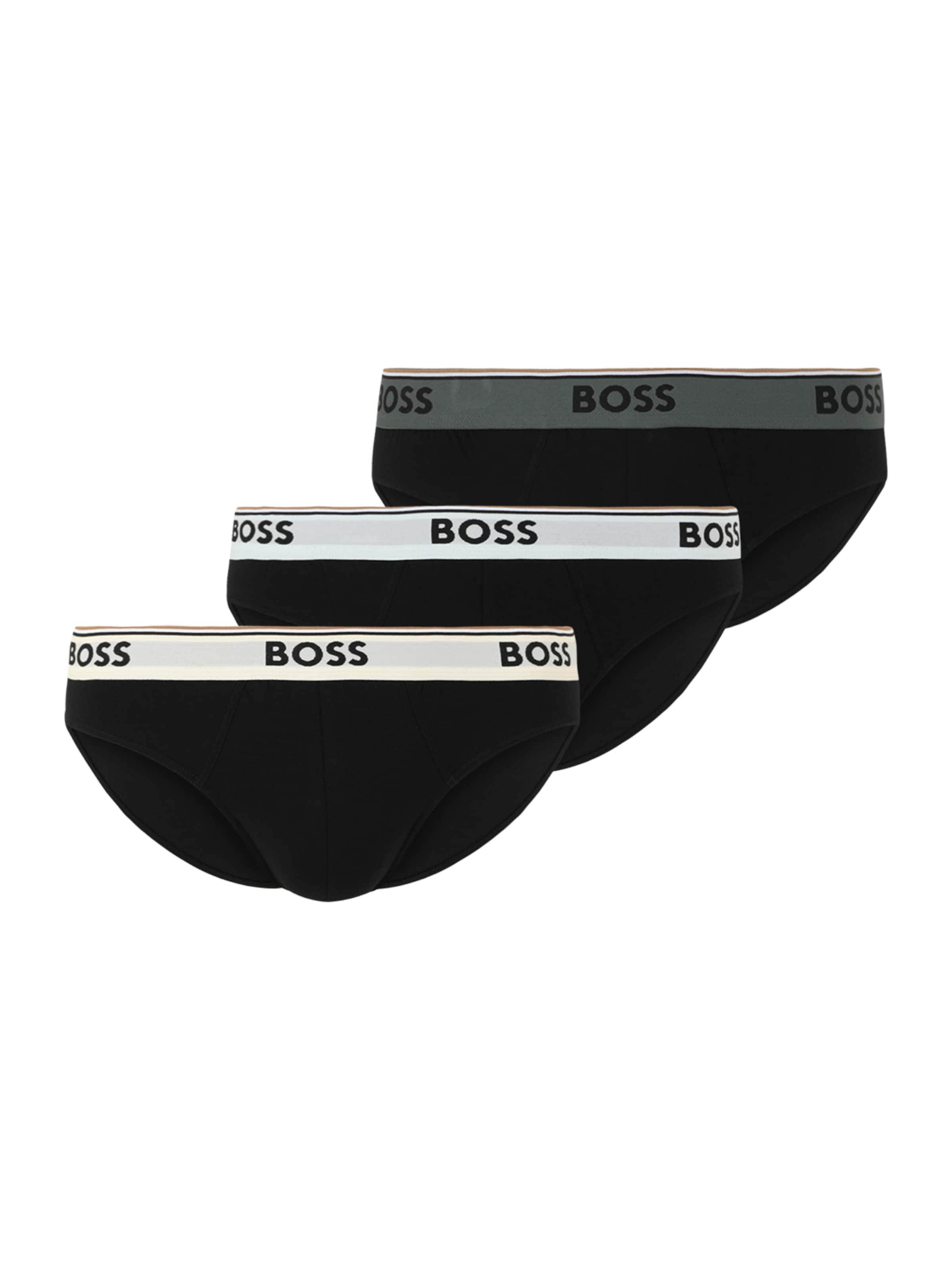 BOSS - Braga 'Power' en negro: frente