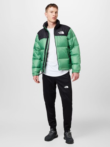 THE NORTH FACE Regularny krój Kurtka zimowa 'M 1996 Retro Nuptse' w kolorze zielony