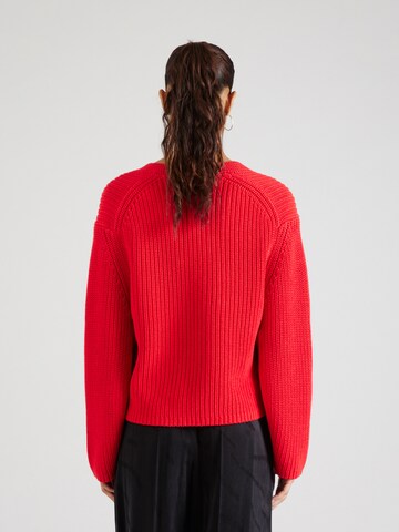 HUGO Sweater 'Sulla' in Red