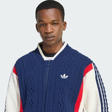 ADIDAS ORIGINALS Knit cardigan 'Retro remix' in Blue