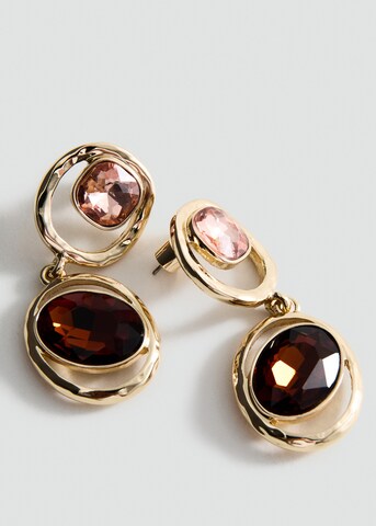 MANGO Ohrringe 'CARMEN' in Gold