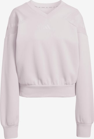 ADIDAS PERFORMANCE Athletic Sweatshirt 'D4T' in Purple: front
