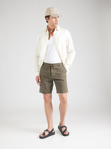 Regular Pantalon chino 'Caro' INDICODE JEANS en vert