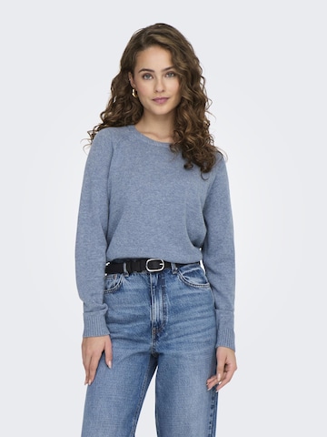 ONLY Pullover 'ONLLesly Kings' in Blau: Vorderseite