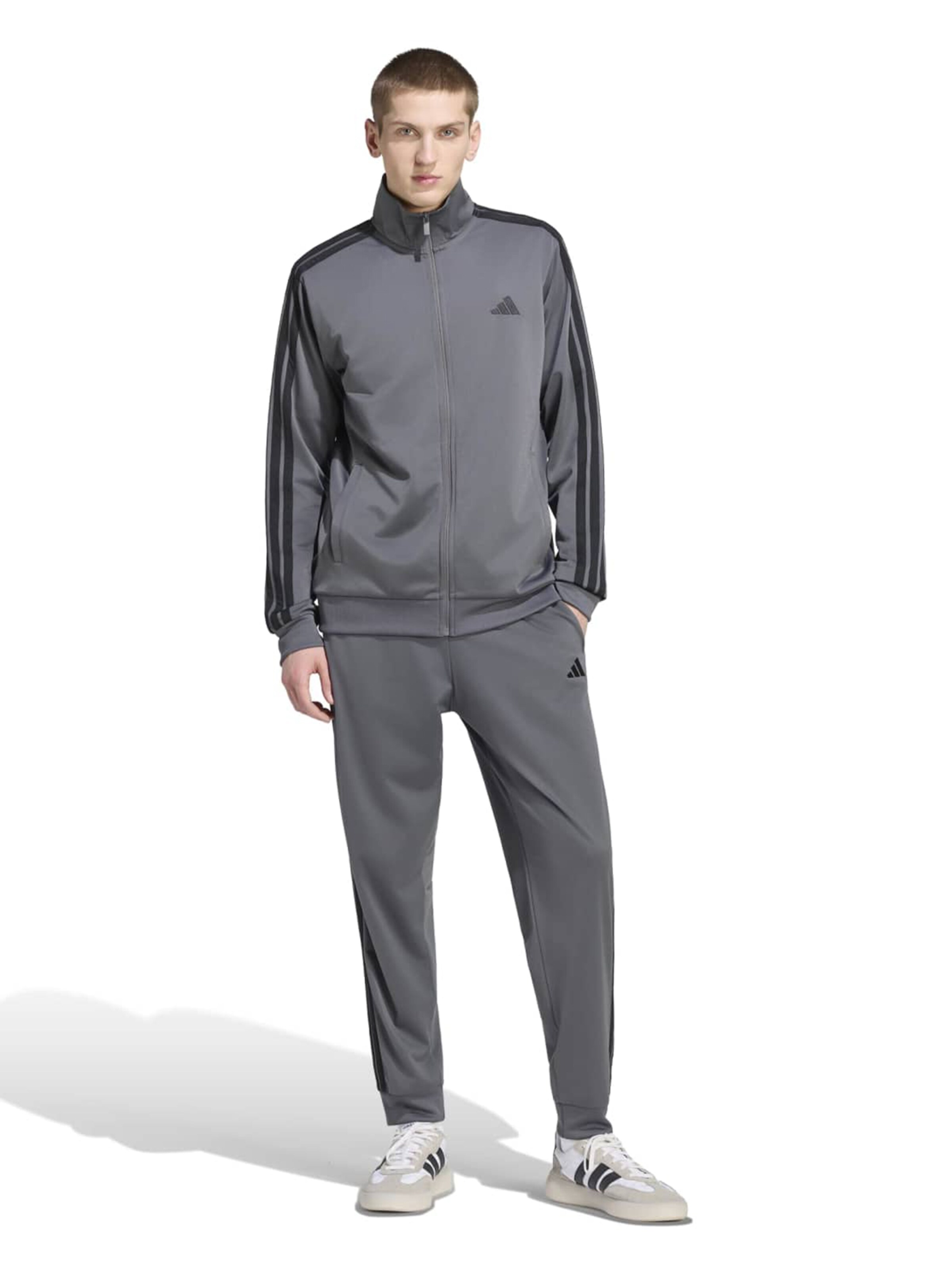 ADIDAS SPORTSWEAR Trainingsanzug 'DAYRDY' in Grau: Vorderseite