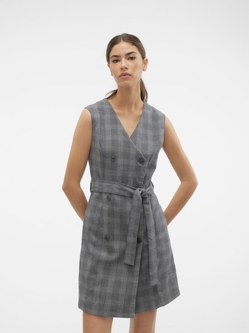 VERO MODA Kleid 'MALIN' in Grau: predná strana