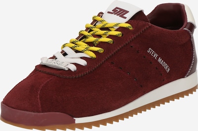 Sportbačiai be auliuko 'Mirage' iš STEVE MADDEN, spalva – burgundiško vyno spalva / balta, Prekių apžvalga