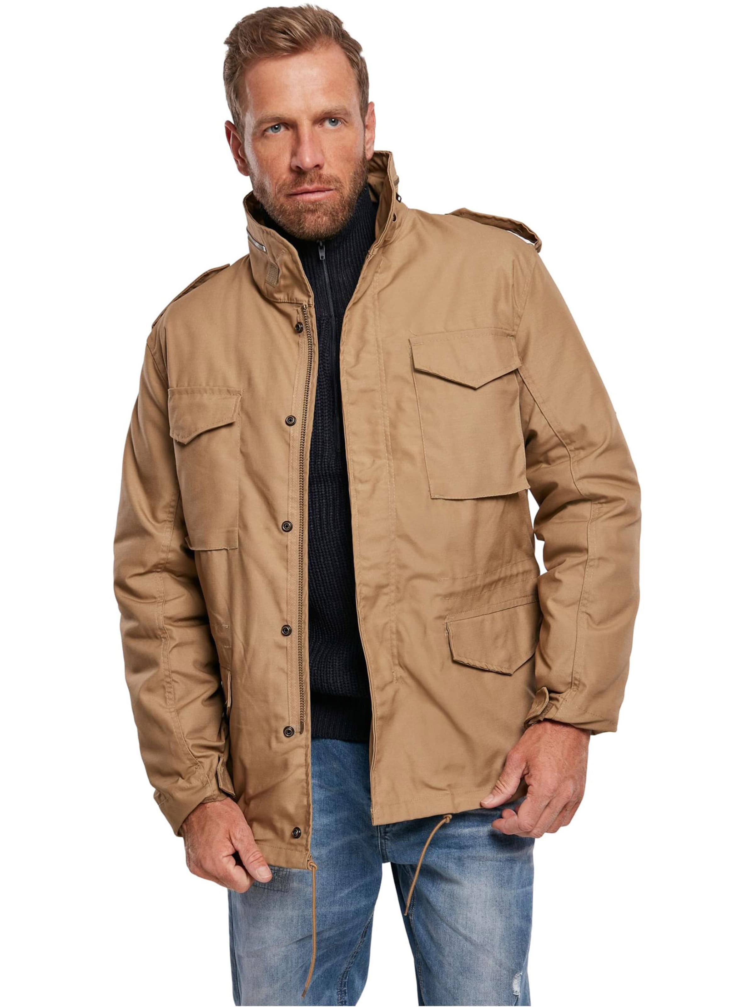 Giacca di mezza stagione di Brandit in beige: frontale