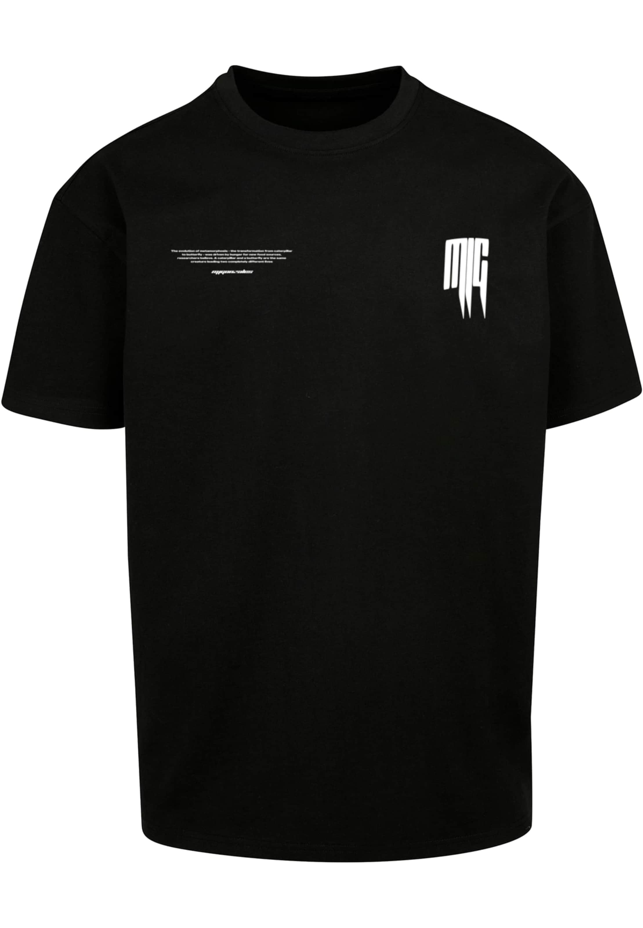 juoda MJ Gonzales Marškinėliai: priekis