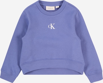 Calvin Klein Jeans Свитшот в Синий: спереди