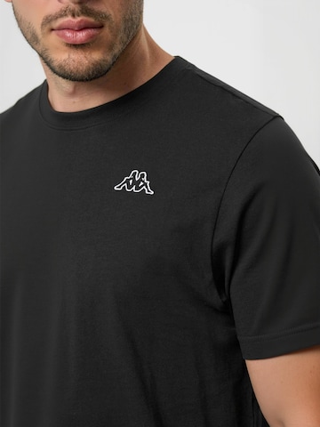 KAPPA Regular fit Overhemd ' KMLogo ' in Zwart