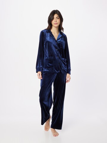 Lauren Ralph Lauren - Pijama en azul: frente
