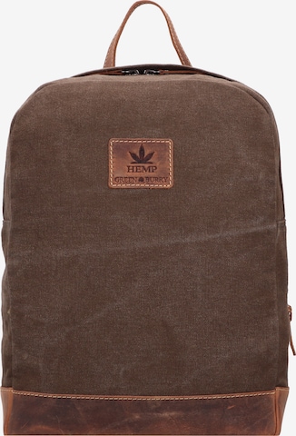 GREENBURRY Backpack in Brown: front