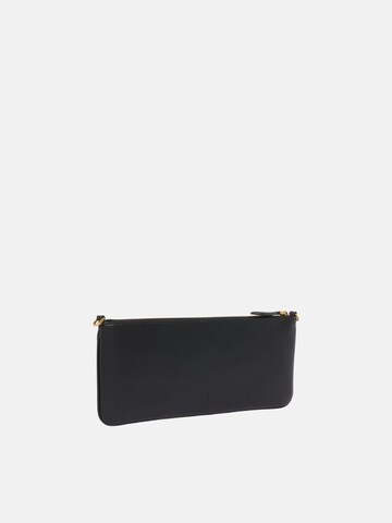 PINKO Clutch 'PINKO HORIZONTAL FLAT VITELLO SETA BORSA' in Black
