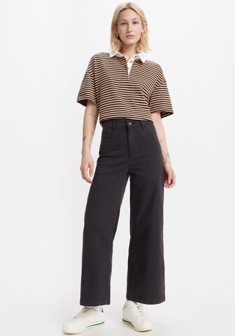 LEVI'S ® Wide Leg Chinohose in Schwarz