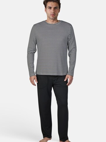 Myjama Shirt 'Huggo' in Zwart