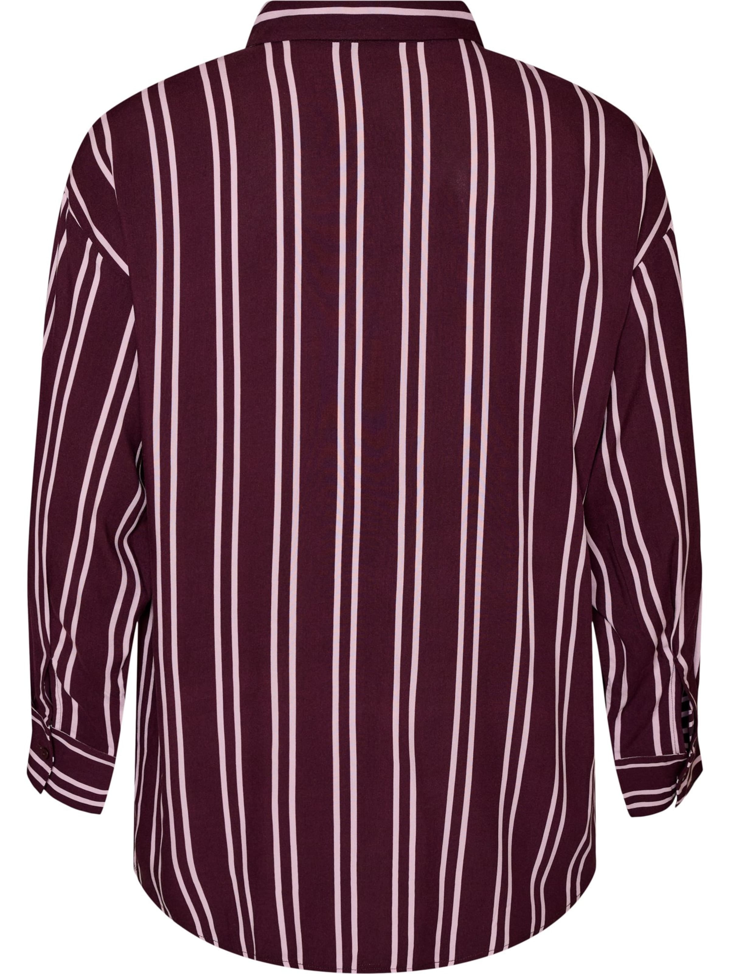 Zizzi Schlafshirt in Rot