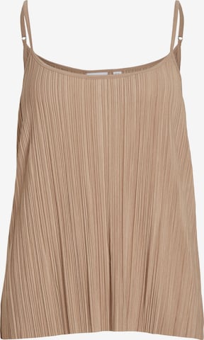 VILA Top 'PLISA' in Beige: predná strana