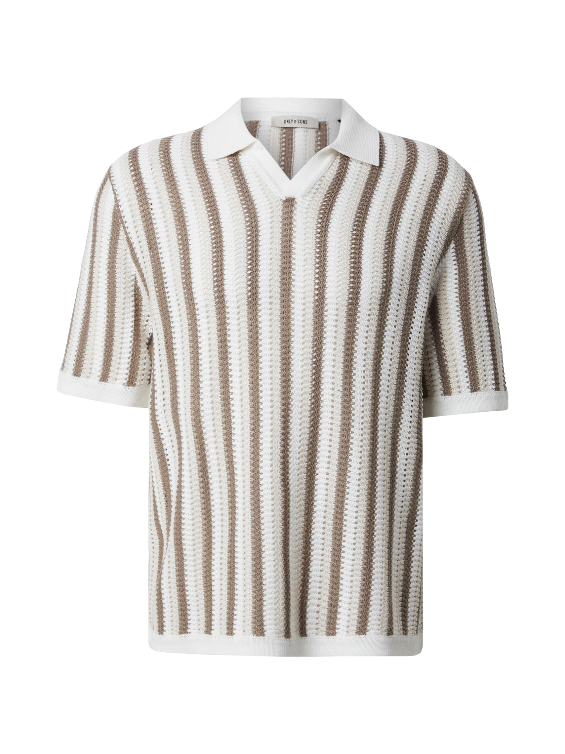Only & Sons Pullover 'ONSTHUE' in Weiß: Vorderseite