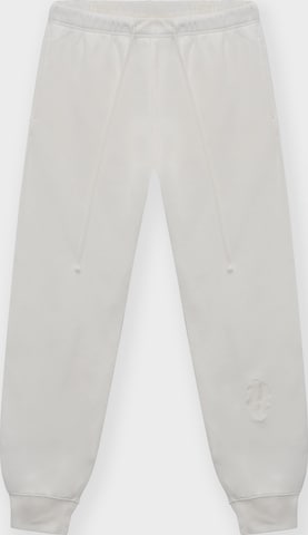 BARRYAN Loosefit Bukser 'Embroidered shell sweatpants' i hvid: forside