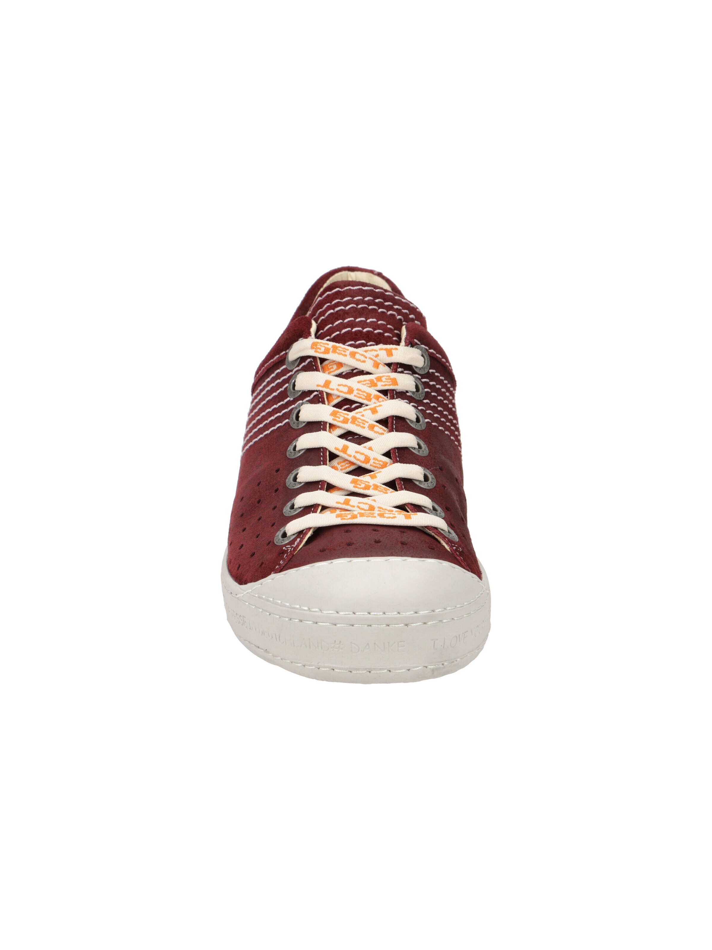 EJECT Lace-Up Shoes in Red