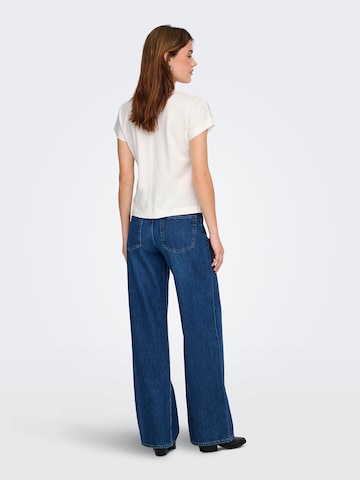 balta ONLY Marškinėliai 'ONLERICA'