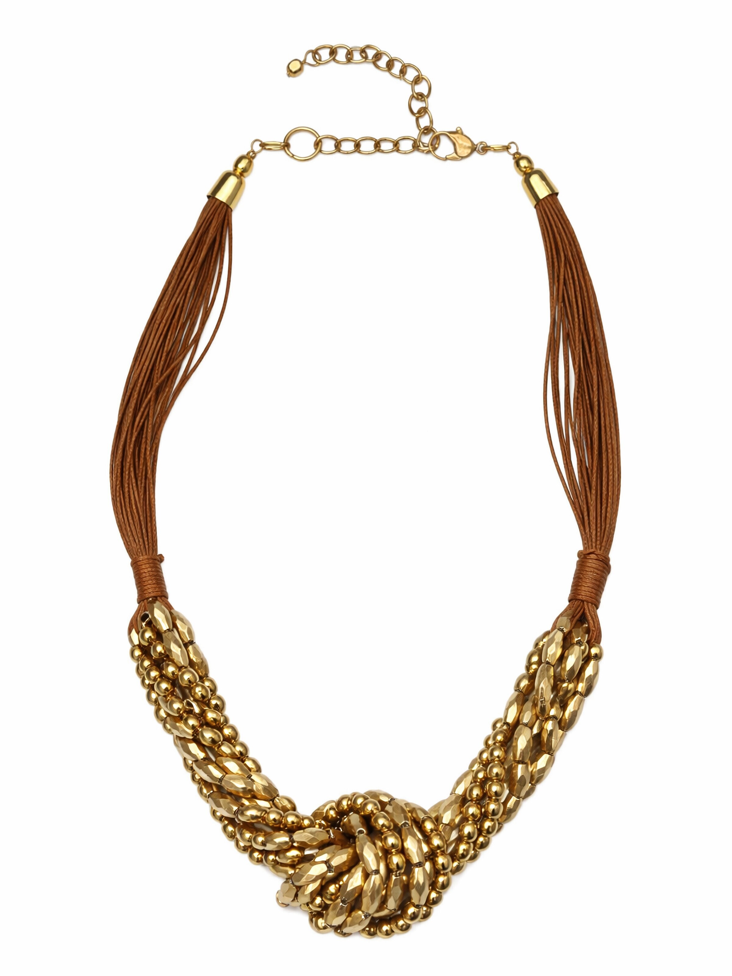 COLLEZIONE ALESSANDRO Necklace 'Hera' in Gold: front