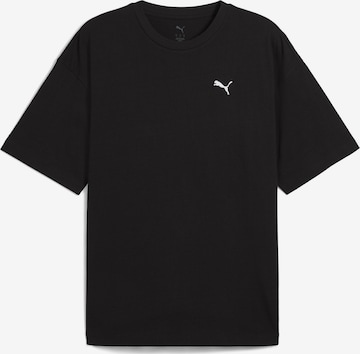 PUMA Shirt 'Wardrobe Ess' in Black: front