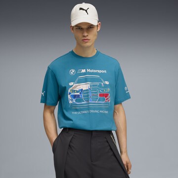PUMA Funktionsshirt 'BMW Motorsport' in Blau: Vorderseite