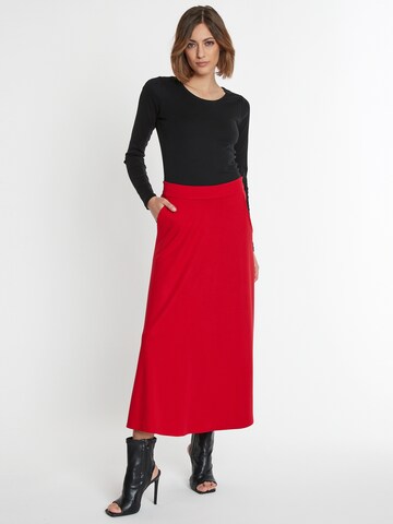 Jupe ' Sitara ' Ana Alcazar en rouge