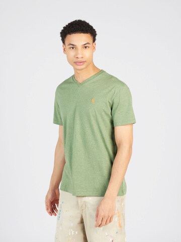 T-Shirt Polo Ralph Lauren en vert : devant