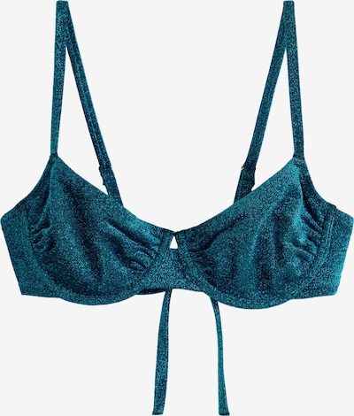 Lindex Bikinitoppi 'Senna' värissä sinivihreä, Tuotenäkymä