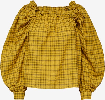 SELECTED FEMME Pluus 'CHECKIE' pruun / kollane, Tootevaade