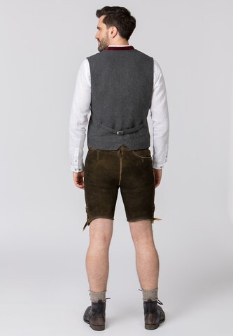 STOCKERPOINT Traditional vest 'Tozzi' in Red