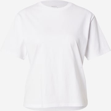 Abercrombie & Fitch Tričko – bílá: přední strana