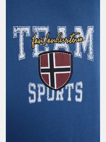 Jan Vanderstorm Tapered Workout Pants 'Thibor' in Blue