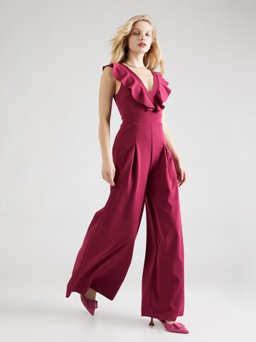 WAL G. Jumpsuit 'LEAH' i röd