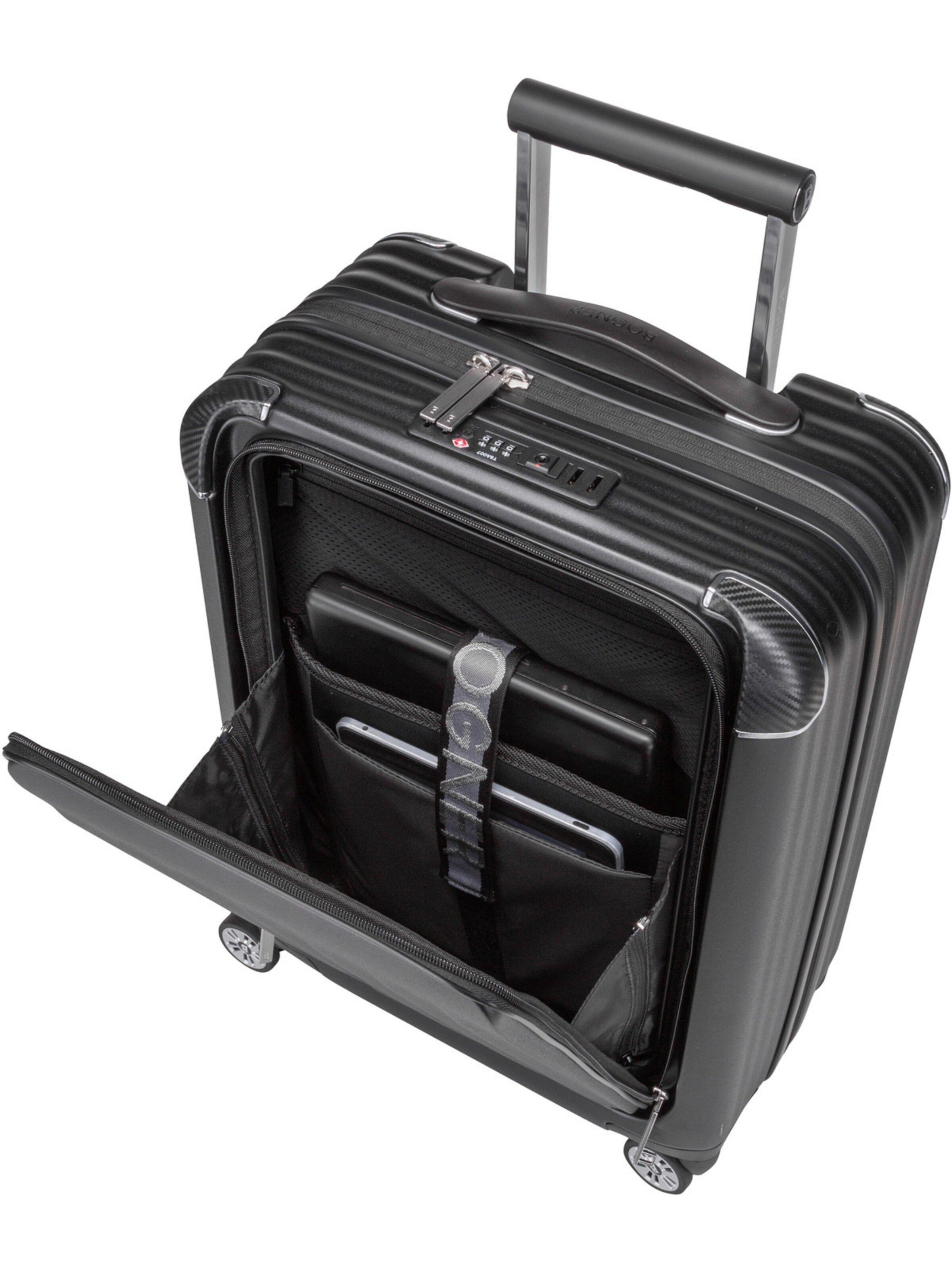 BOGNER Trolley 'Piz Deluxe' in Schwarz