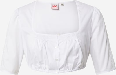 SPIETH & WENSKY Blouse folklorique 'Witta' en blanc, Vue avec produit