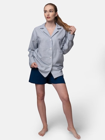 greenjama Pajama Shirt in Blue