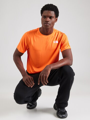 Maglia funzionale di THE NORTH FACE in arancione