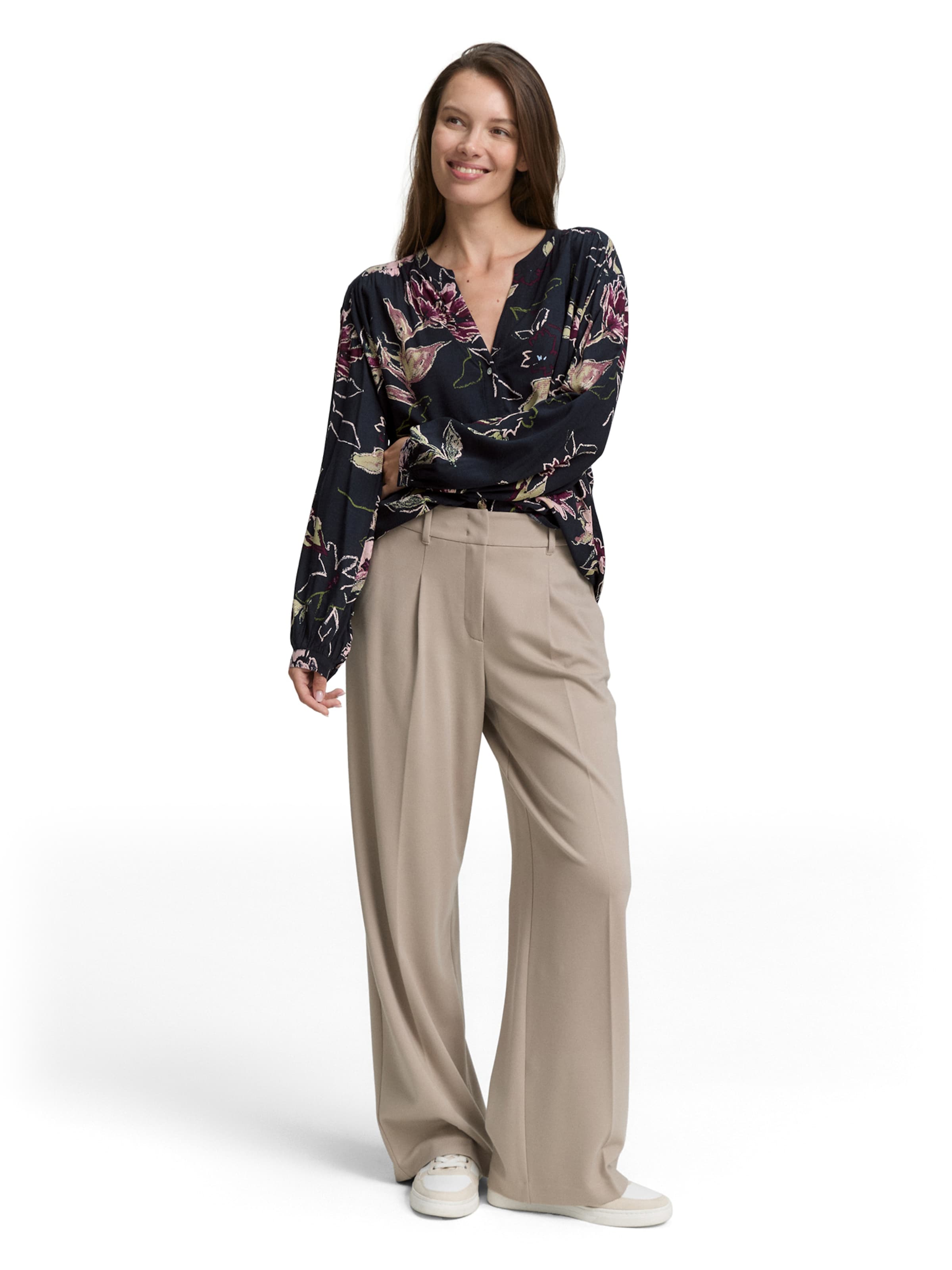 TOM TAILOR Blus i svart